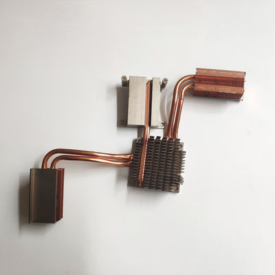Stamping Aluminum Copper Pipe Heat Sink Electroplated For Bicycles