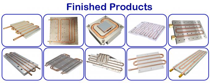 لوح الألمنيوم السائل المعتمد ISO9001 لنظام التبريد 4