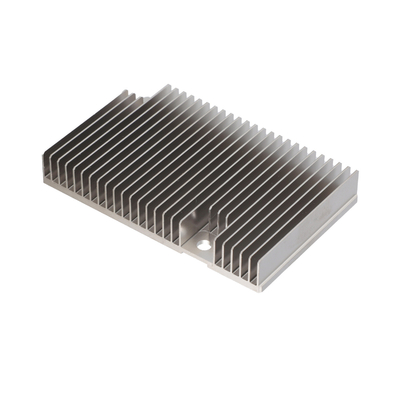 OEM Extruded Aluminum Heatsink Natural Anodise / Painted / Tin Plated Customized Shape