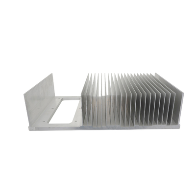 Customized Color Extruded Aluminum Heatsink Anodizing / Powder Coating / Electrophoresis