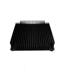 Black Anodize Extruded Big Power Aluminum Heat Sink For Solar Energy Equipment
