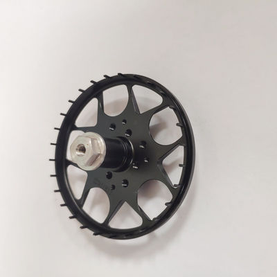 OEM Aluminum 75 Gram CNC Turned Parts Vehicle Wheel Anodized